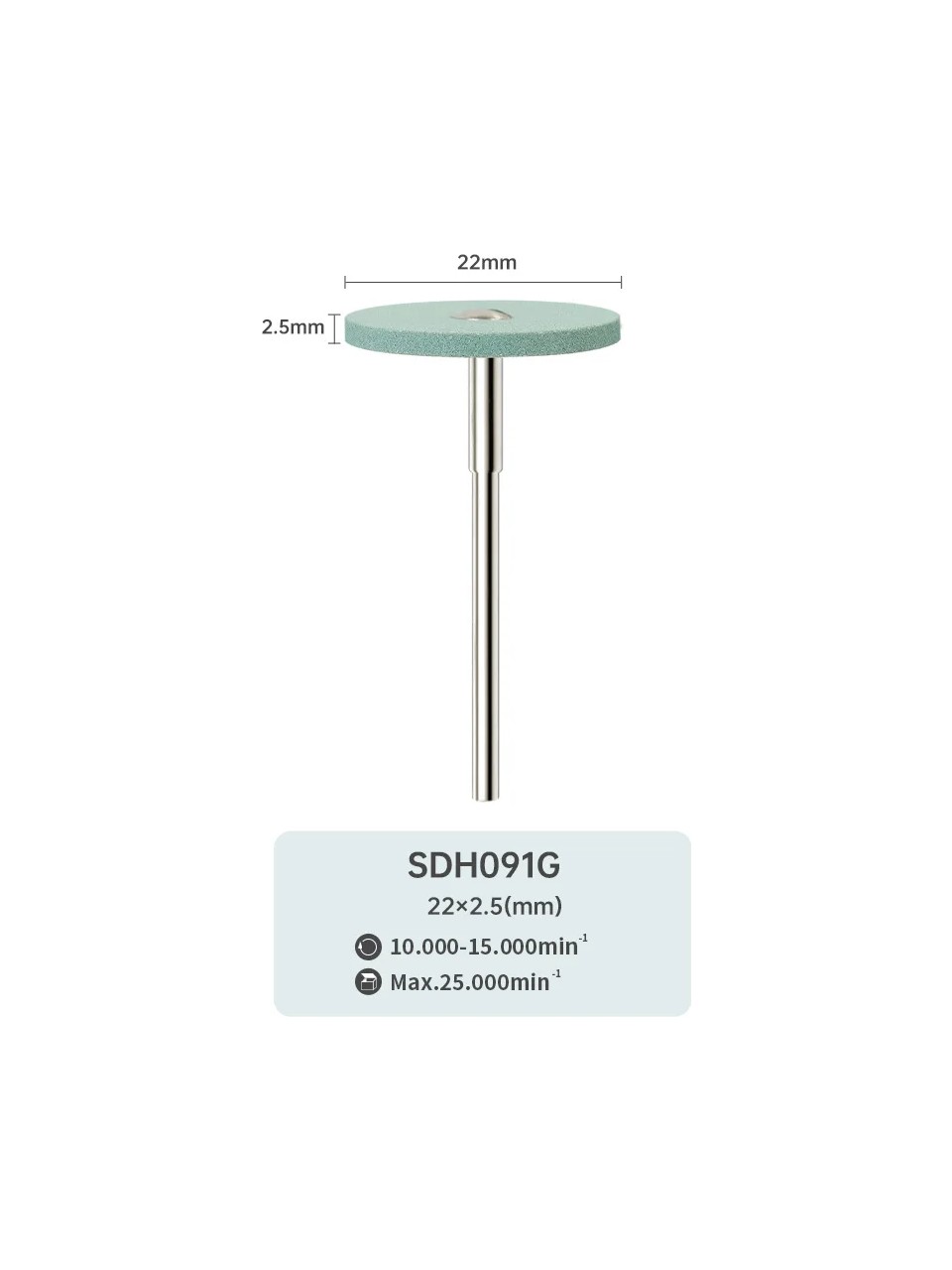 Zirkon Parlatma ve Bitirme Lastik Taşları SDH091