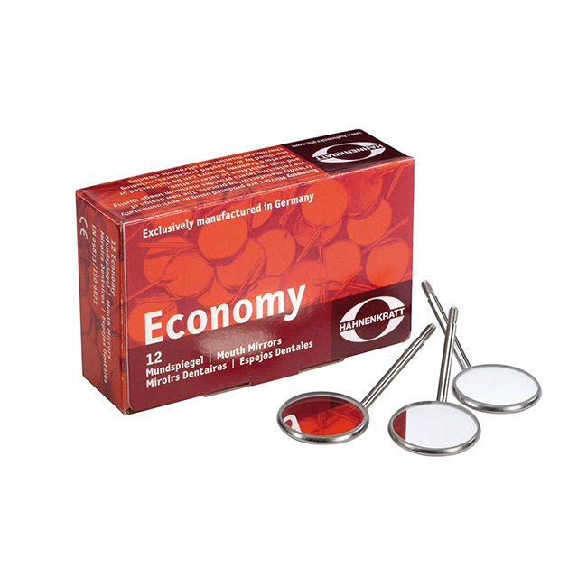 Hahnenkratt Economy Basit Sap Ağız Aynası 4 No (12'li Paket)