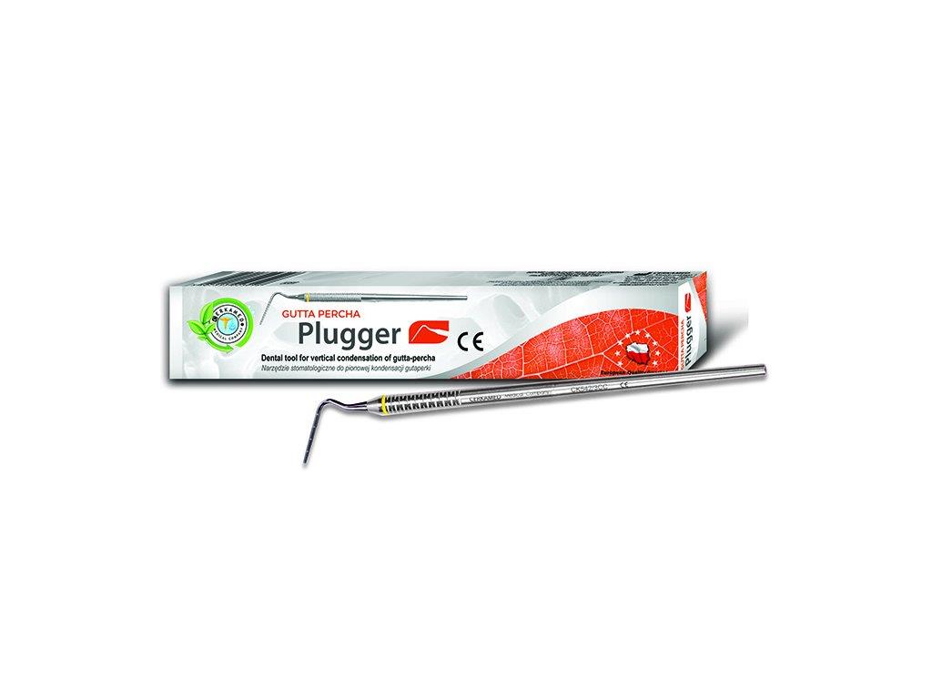Cerkamed Gutta Perka Plugger El Aleti - Dikey Kondensasyon için Paslanmaz Çelik Endodontik Alet
