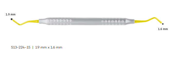 Legend Premium Titanyum Siman Fulvarı - Çift Taraflı Dental El Aleti