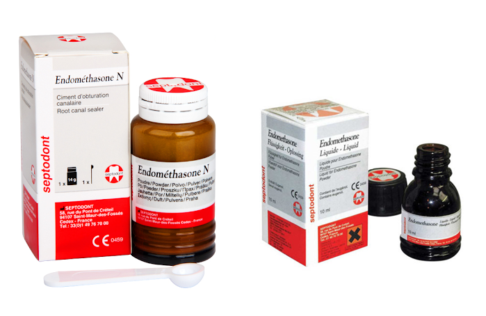 Septodont Endomethasone N Toz Likit Kök Kanal Dolgu Patı Seti