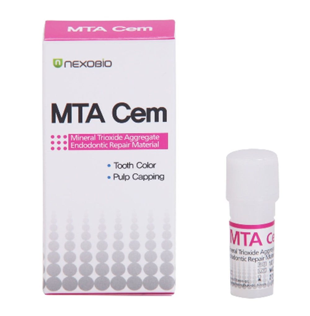 Nexobio MTA Cem 3'lü Set (3x0,14g) Endodontik Tamir ve Restorasyon Materyali