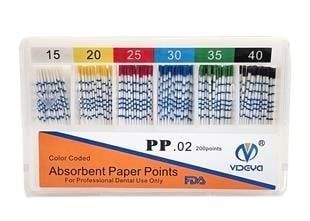 Omega Paper Points Açısız - Endodontik Kanal Kurutma Kağıdı