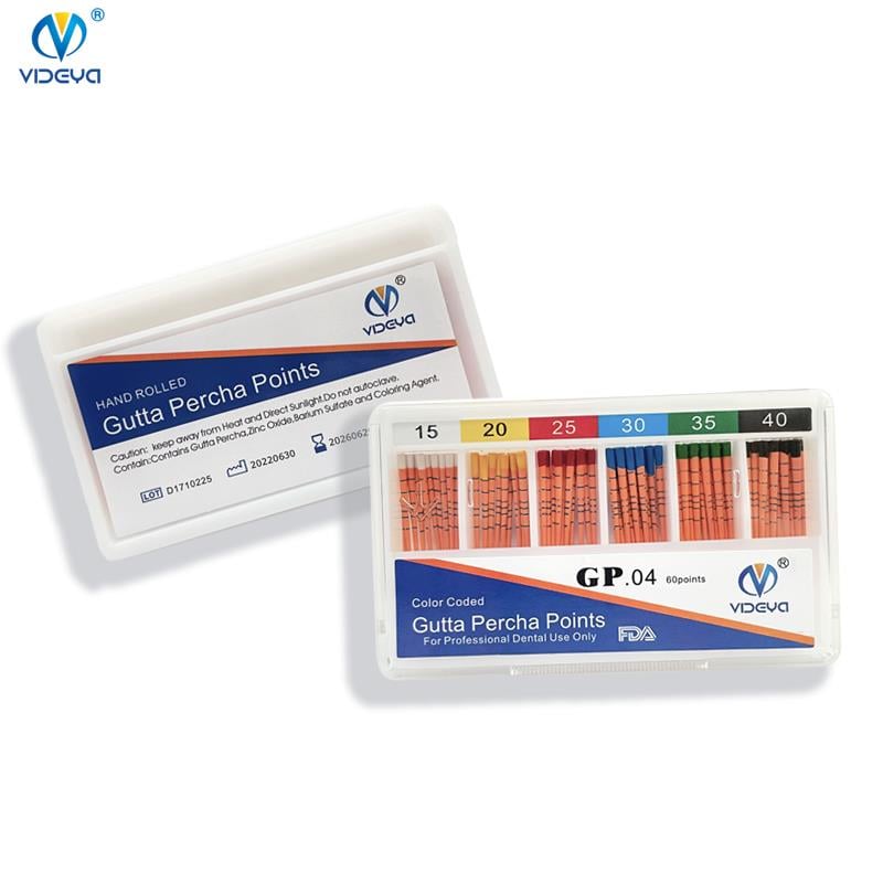 Omega Gutta Percha 0.04 Taper Kök Kanal Dolgu Pointi (15-40 Numara)