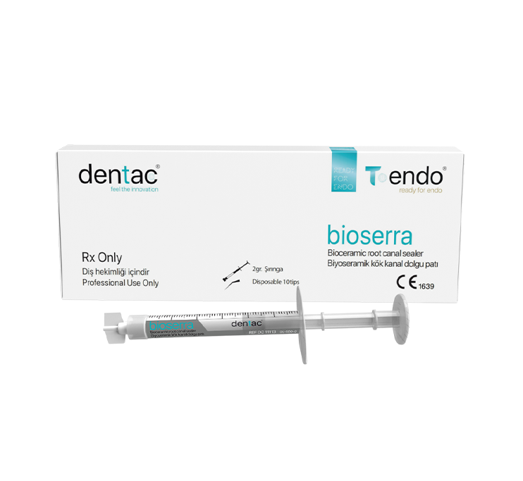 Dentac Bioserra Bioseramik Esaslı Kök Kanal Dolgu Patı 2gr Şırınga + 10 Uç