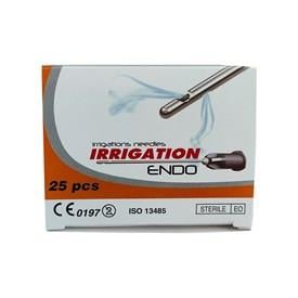 Omega Endo İrrigasyon İğnesi 27G 25mm Çift Delikli Luer Lock 25'li Paket