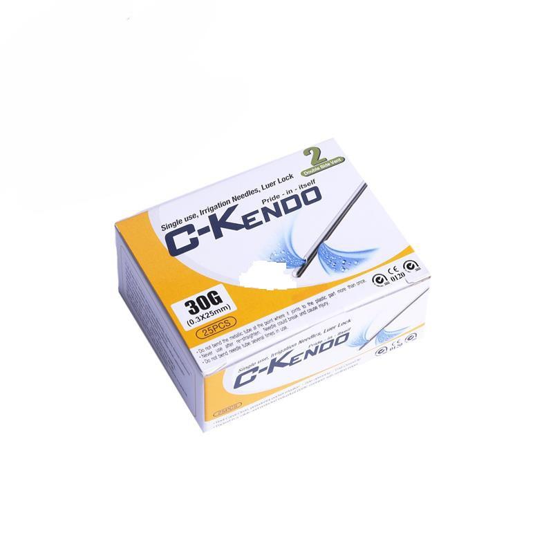 Ck Dental CK-Endo Çift Delikli 30Gx25mm Endodontik İrrigasyon İğnesi