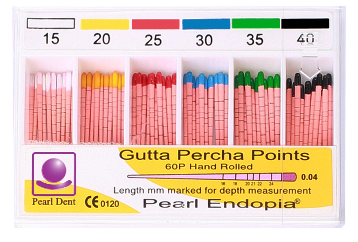 Pearl Endopia 0.4 Taper Gutta Percha - Endodontik Kök Kanal Dolgu Pini