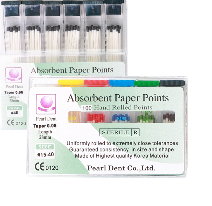 Pearl Endopia 0.6 Taper Paper Point - Endodontik Kök Kanal Kurutma Konisi