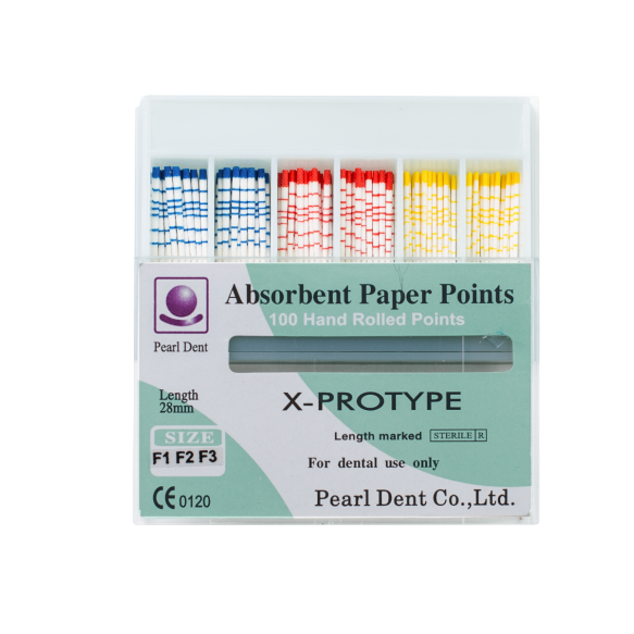 Pearl Dent X-Protype Paper Points - Protaper Uyumlu Endodontik Absorban Noktalar