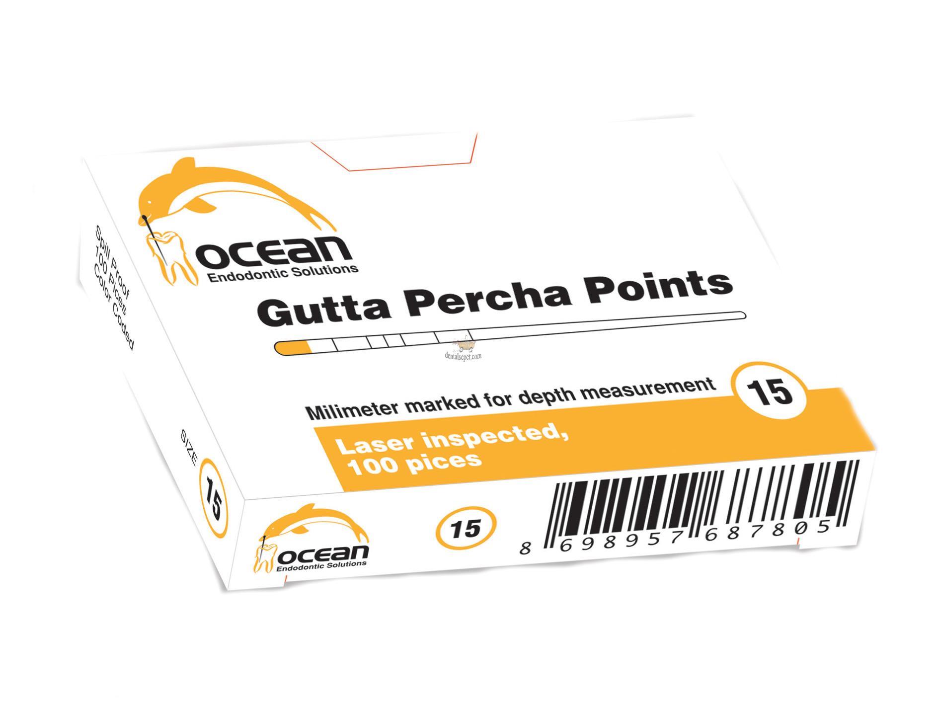 Ocean Standart Gutta Percha Kök Kanal Dolgu Pinosu