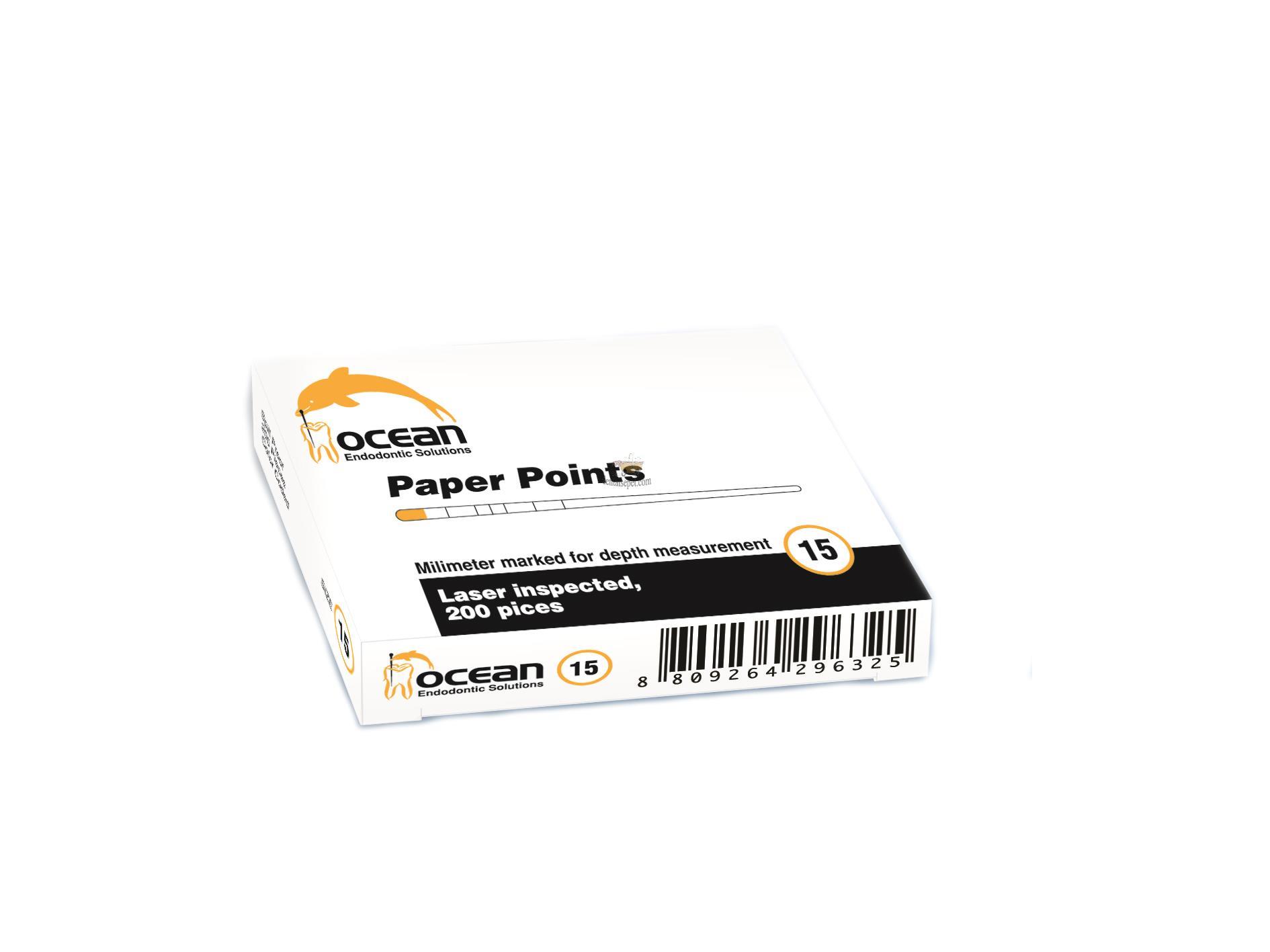 Ocean Standart Paper Point - Endodontik Emici Noktalar