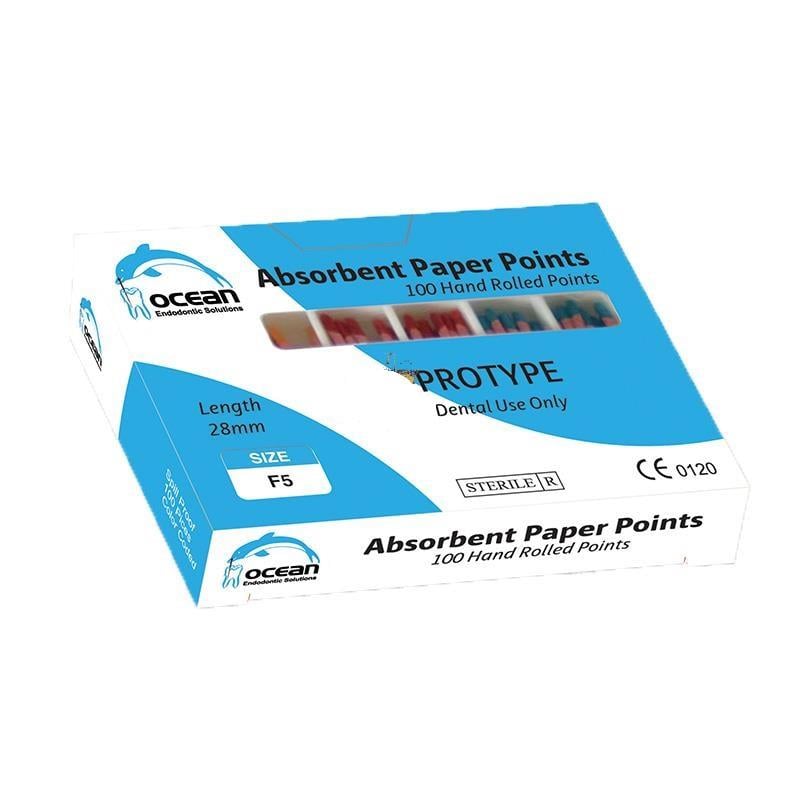 Ocean X-Protype Paper Point - Protaper Uyumlu Endodontik Absorban Nokta (F1-F5)