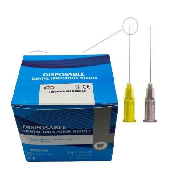Golddent İrrigasyon İğnesi 30G Sarı 100'lü Paket