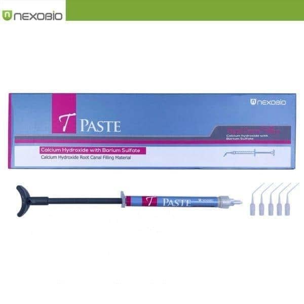 Nexobio T Paste Kalsiyum Hidroksit Esaslı Kanal Patı - 2 x 2 gr Şırınga Seti