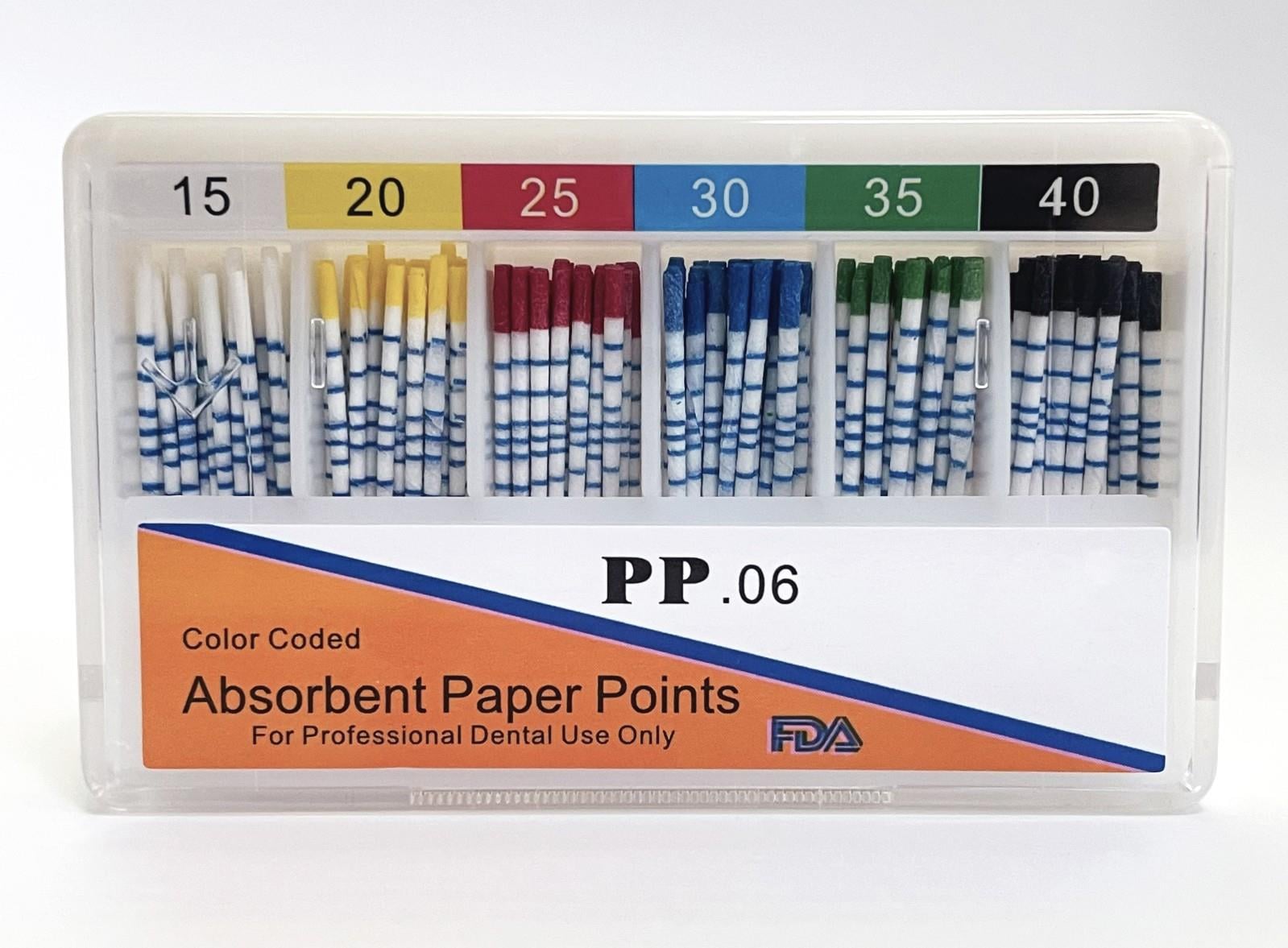 Omega Paper Point 06 Taper - Endodontik Kağıt Konlar