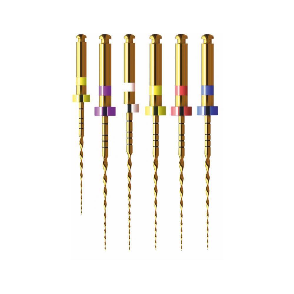Fanta V Taper Gold Kanal Eğesi Seti - Rotary Endodonti Sistemi