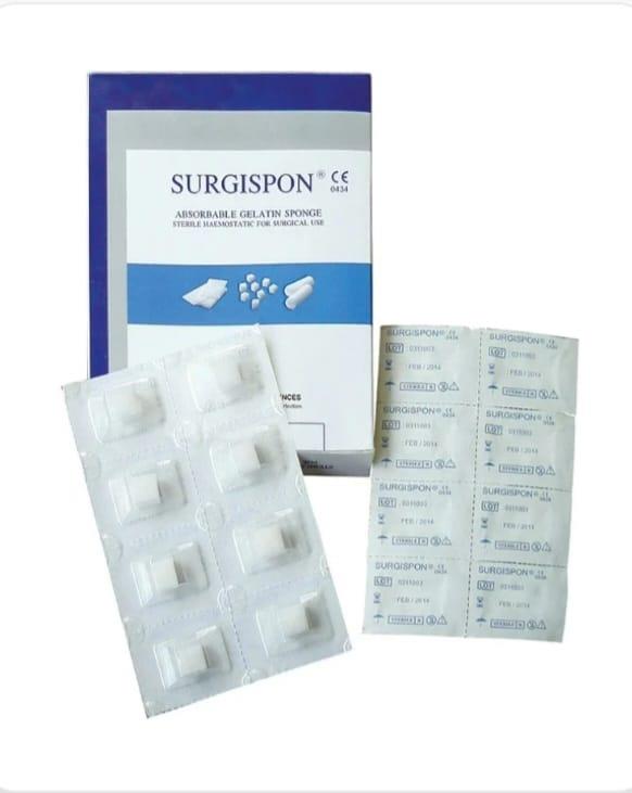 Surgispon Kanama Durdurucu Sünger 10x10x10 mm - 50 Adet/Paket