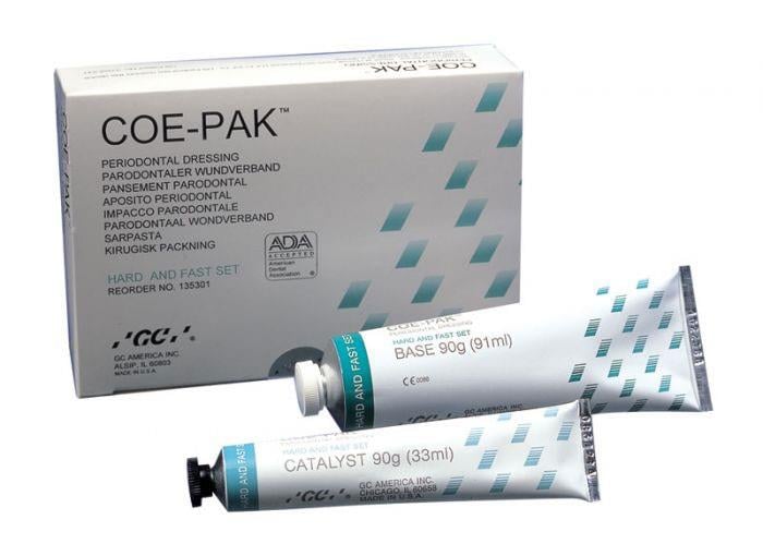 GC Dental Coe Pak Periodontal Pat Hard & Fast Set 90g Baz + 90g Katalizör