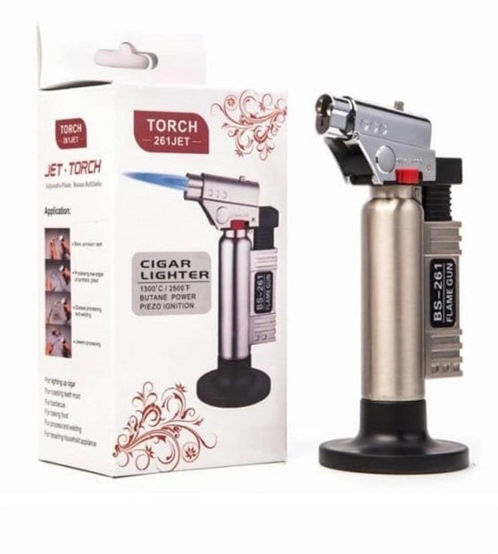 Metal Torç Geniş Hazneli Masaüstü Protetik Aleti