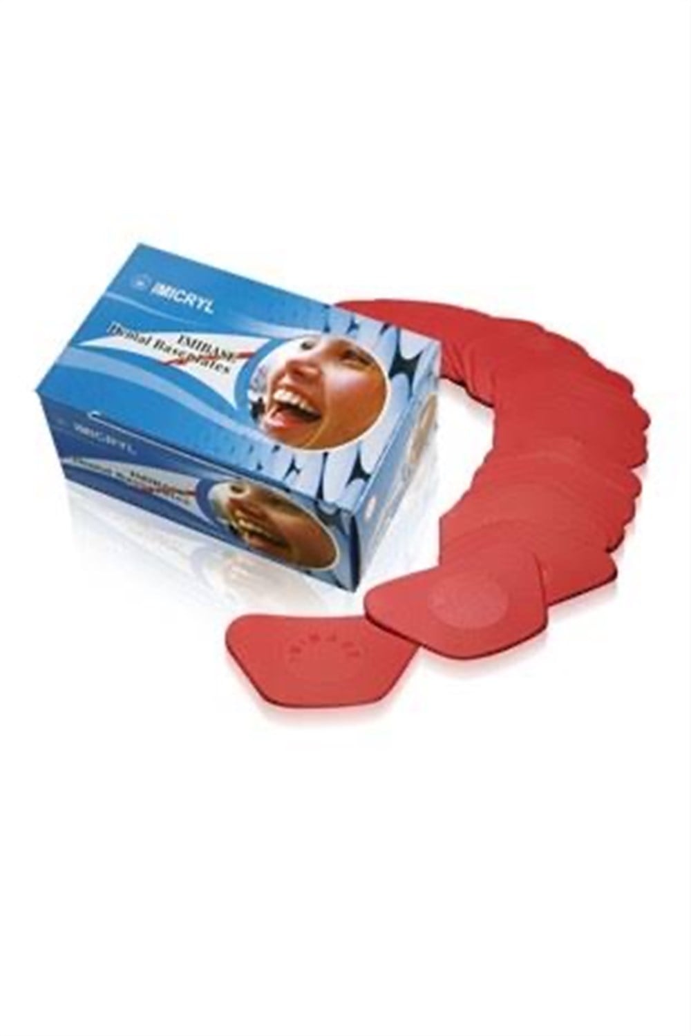 Imicryl Isıyla Sertleşen Sert Basplak Protez Akrilik 100'lü Üst Çene