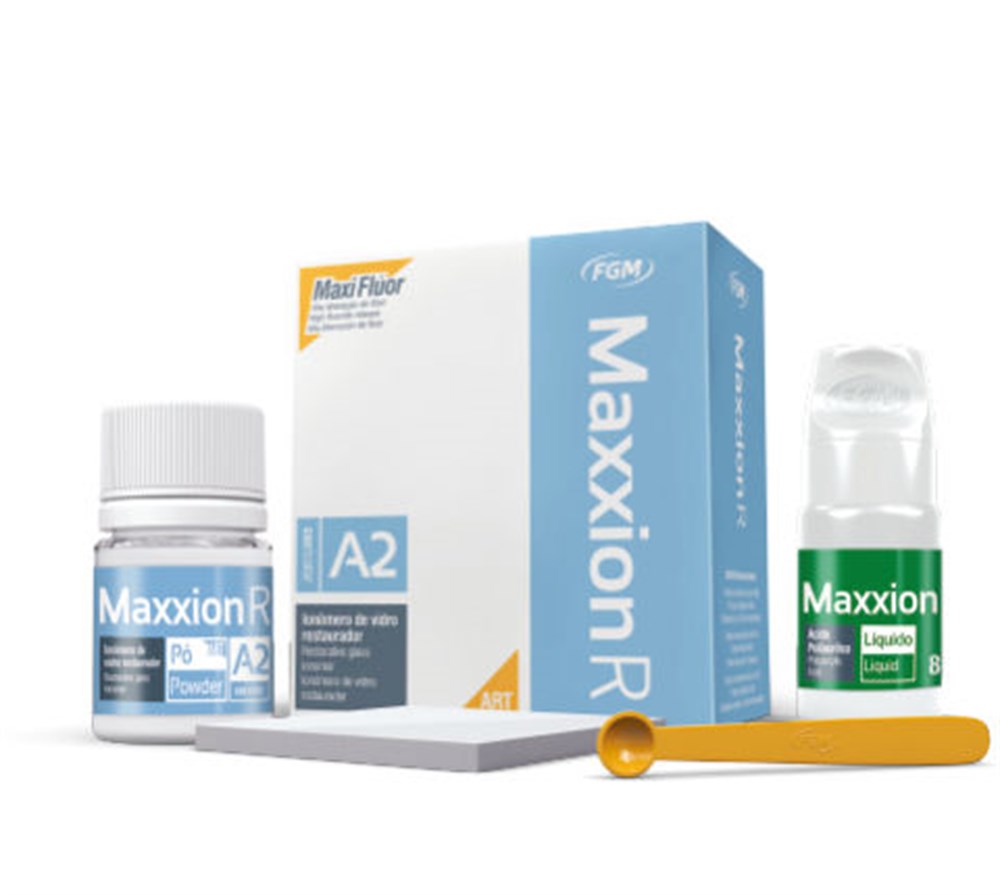 FGM Maxxion R Cam İyonomer Kaide Simanı (10 gr Toz + 8 ml Likit)