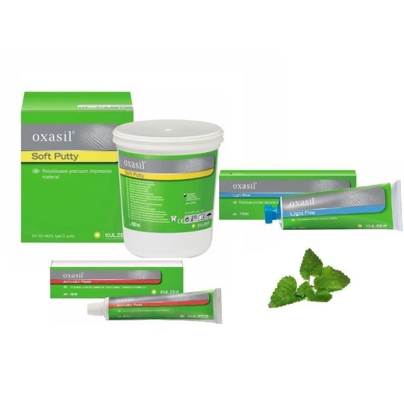 Kulzer Oxasil C Tipi Silikon Ölçü Maddesi Takım (Optosil Comfort Putty + Xantopren + Aktivatör)