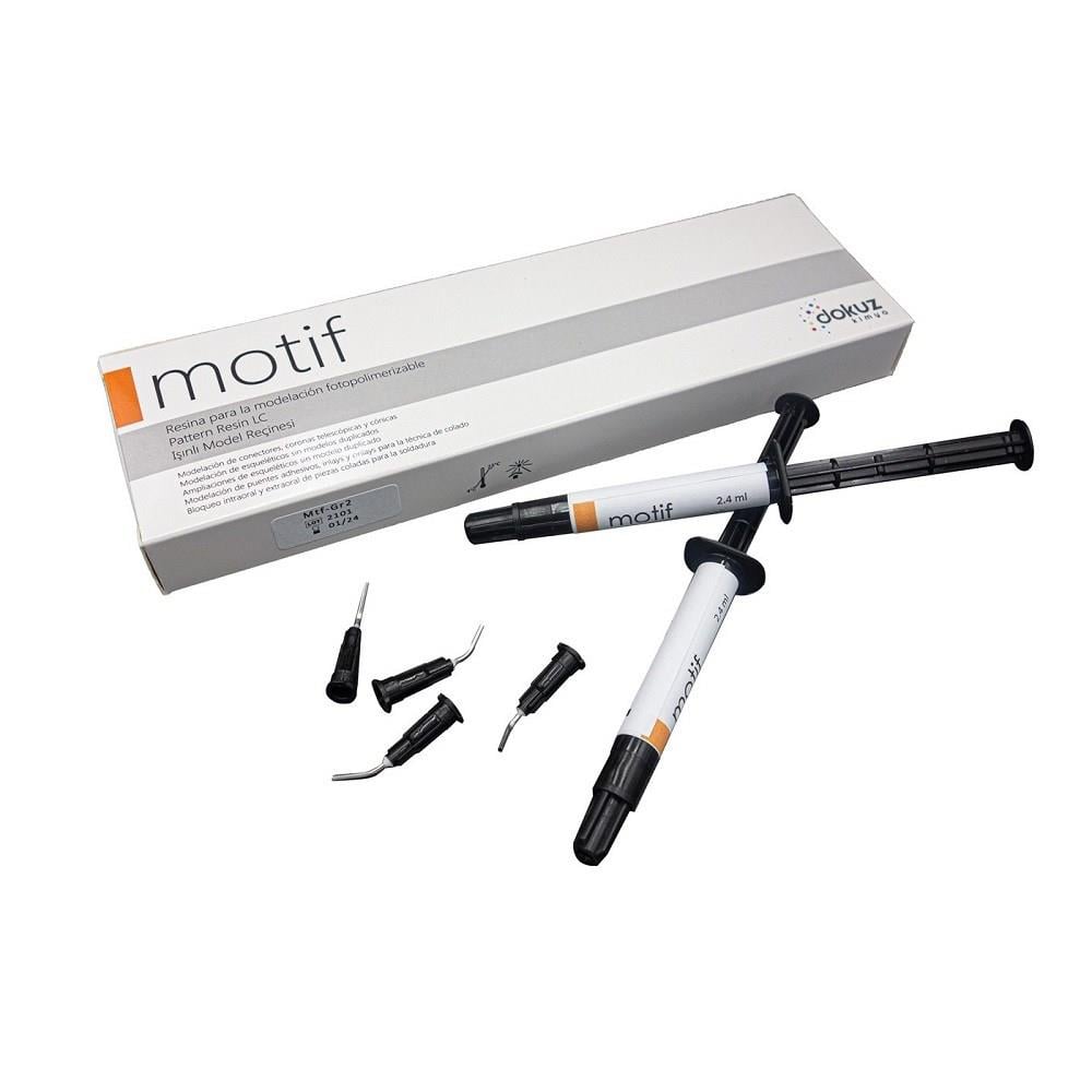 Dokuz Kimya Motif Işıkla Sertleşen Pattern Resin (2 x 2,4 ml Şırınga)