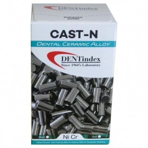 Dentindex Cast-N Hard Nikel Krom Porselen Metal Çekirdek Tekli (8mm x 15mm)