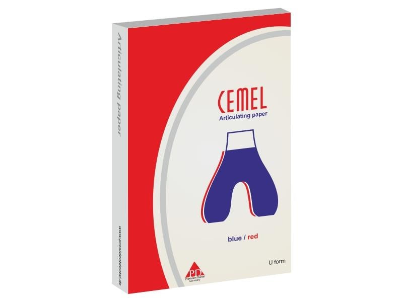 President Dental Cemel Artikülasyon Kağıdı Nal Form 144 Yaprak