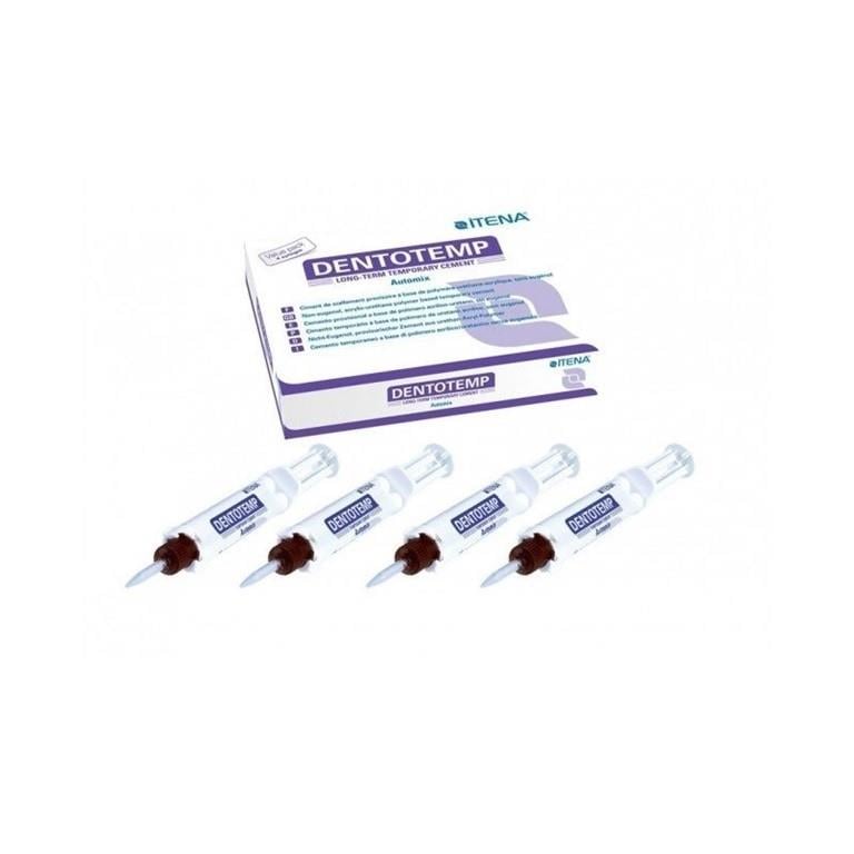 İtena DentoTemp İmplant Yapıştırıcı Value Automix İntro Kit - Uzun Süreli Geçici Siman