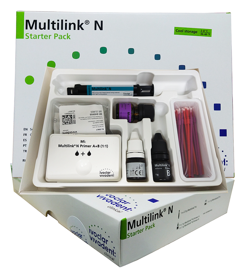 İvoclar Vivadent Multilink N Rezin Siman Starter Pack Transparent