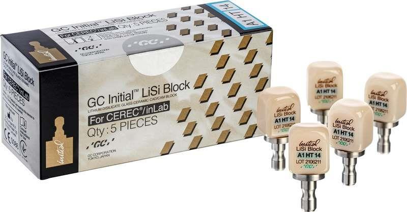 GC Initial LiSi Block Lityum Disilikat CAD/CAM Blok 14'lü Paket