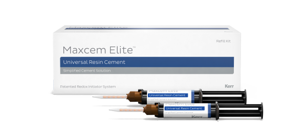 Kerr Maxcem Elite Universal Rezin Siman Clear 5 Gr (24'lü Karıştırıcı Uç Hediyeli)