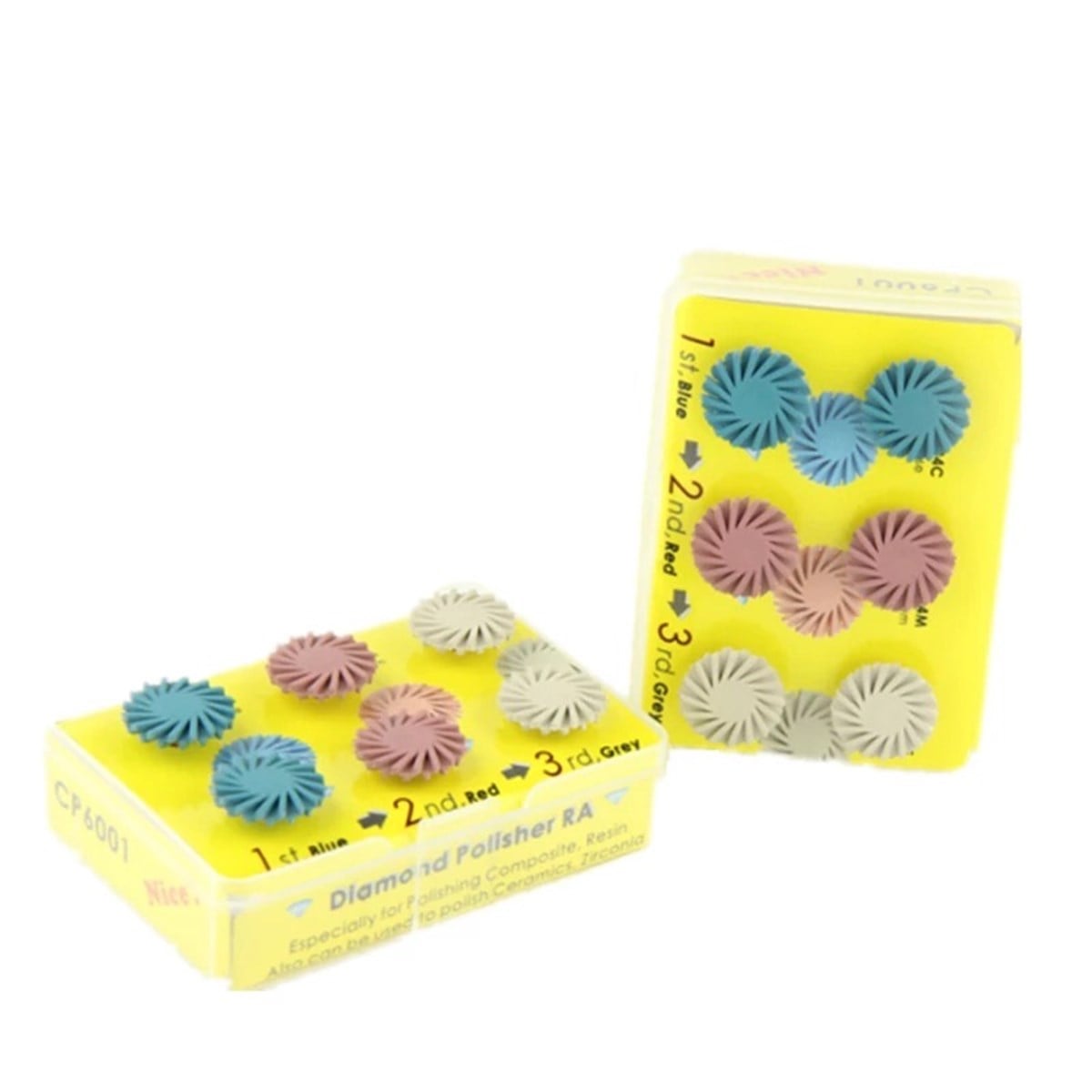 Dian Fong Diamond Polisher Cila Disk Parlatma Seti (6'lı Set)