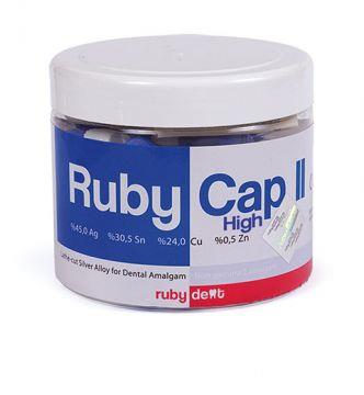 Rubydent Ruby Kapsül Amalgam 2 Lik Doz Yüksek Bakırlı Sferikal ve Düzensiz Partiküllü Restoratif Dolgu Malzemesi