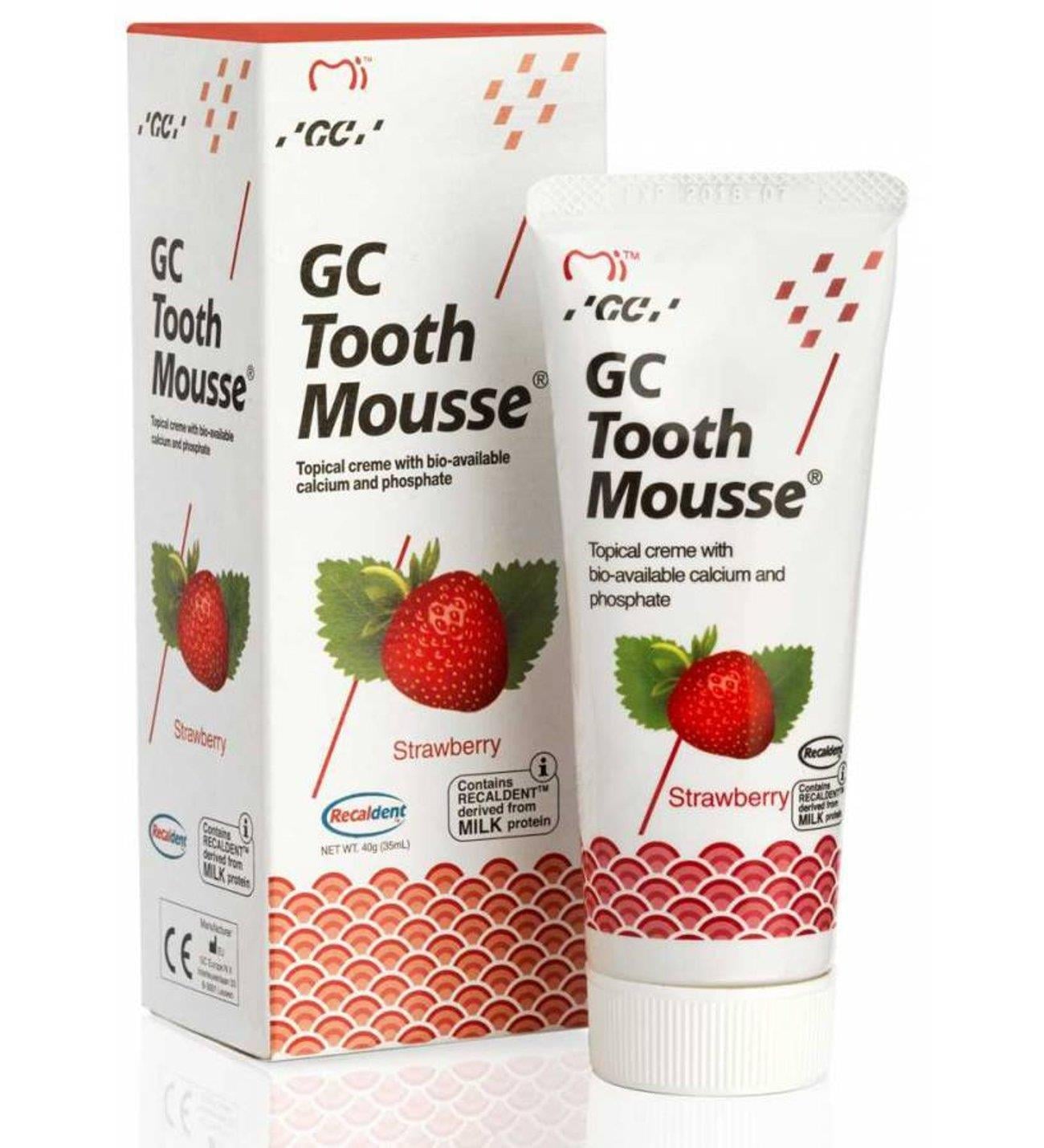 GC Tooth Mousse Diş Minesi Koruyucu Topikal Krem 40 GR (Nane Aromalı)