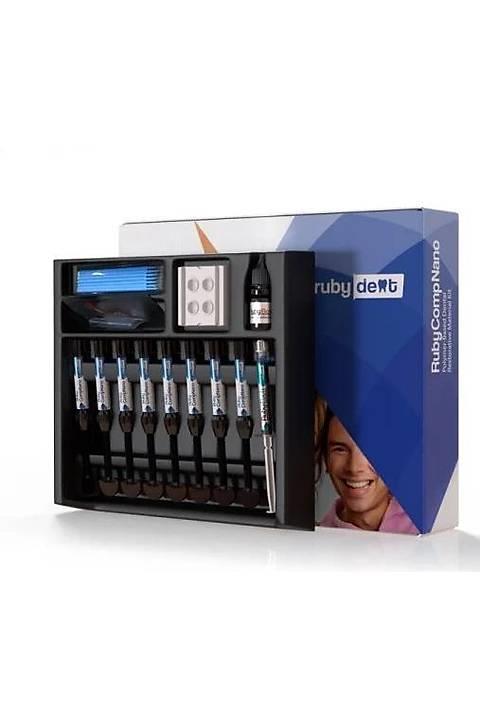 RubyDent Ruby Comp Nano Hibrit Kompozit Seti 6'lı (A1, A2, A3, A13.5, B1, B2) - Bond ve Aksesuarlar