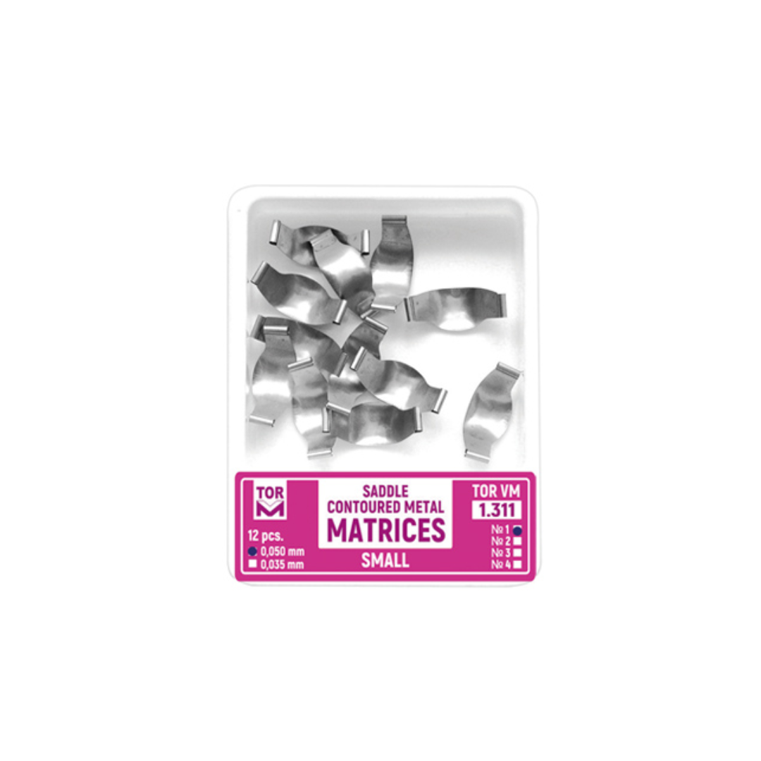 Tor VM Konturlu Saddle Kelebek Metal Matrix (Small) No:1.311 Şekil-1 0,050mm
