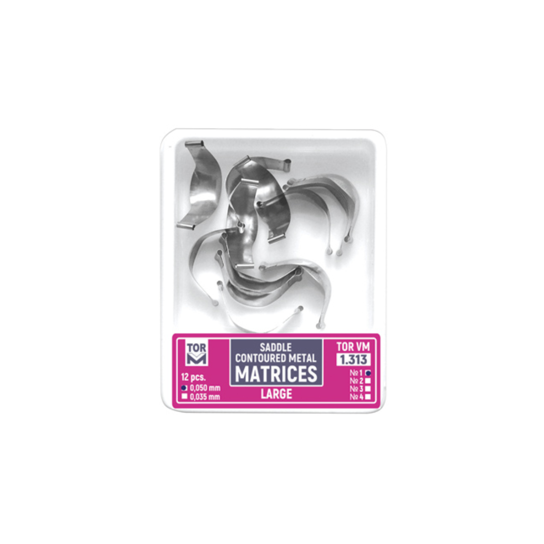 Tor VM Konturlu Saddle Metal Matris (Large) No:1313 Şekil-1 0,050mm