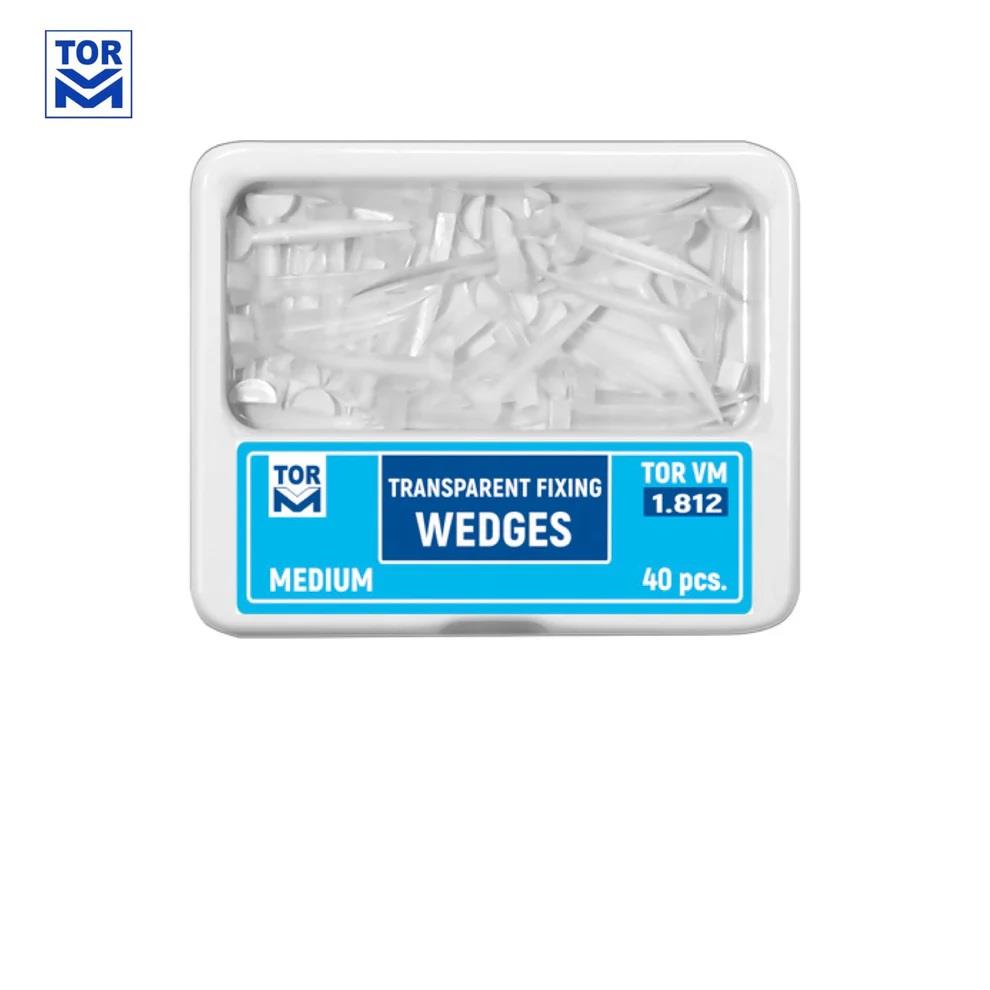 Tor VM Şeffaf Plastik Kama No:1.812 Medium (40 Adet)