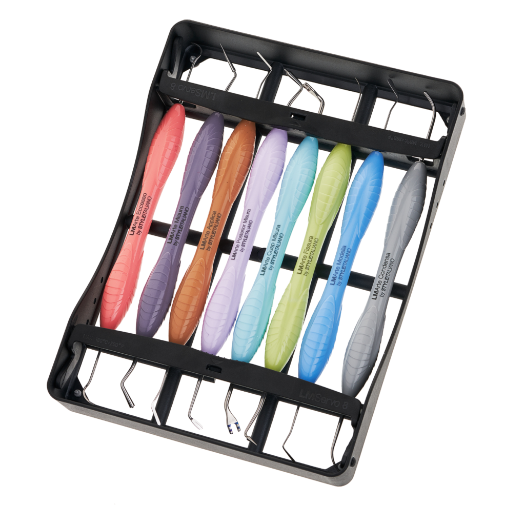 LM Dental Arte 8'li Kompozit Şekillendirme Seti - StyleItaliano İş Birliği