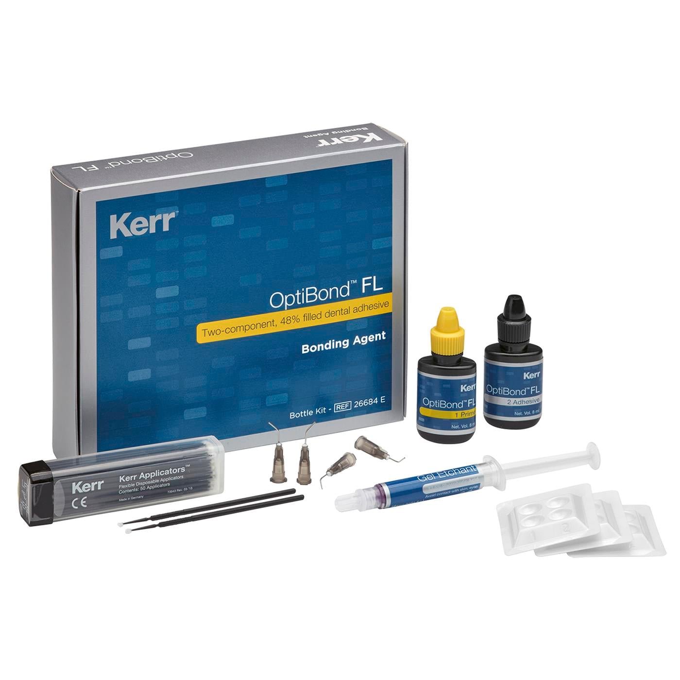 Kerr OptiBond FL 4. Jenerasyon Total-Etch Bonding Sistemi Kit