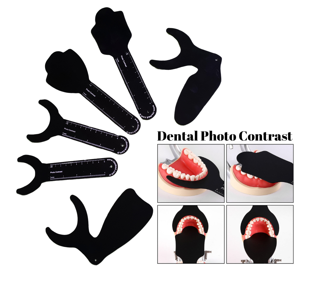 Omega Kontrast Fotoğraf Paleti Seti 6'lı - Ağız İçi Görüntüleme Aksesuarı