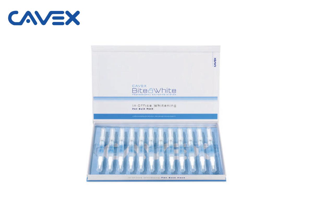 Cavex Bite&White In-Office Whitening Pen Bulk Pack Ofis Tipi Diş Beyazlatma Seti