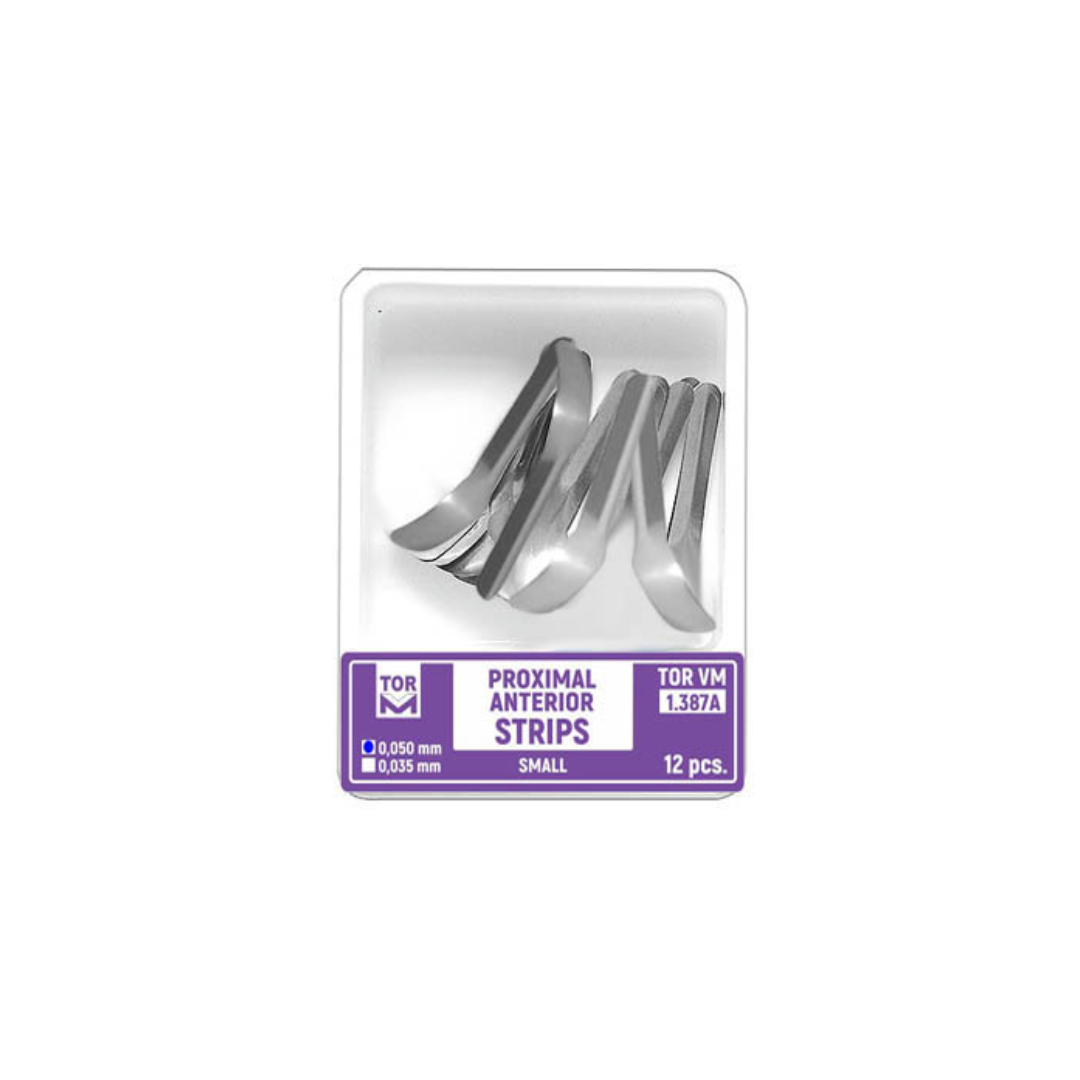 Tor Vm 1.387A Proximal Anterior Strips Small - Ön Dişler İçin Proksimal Şeritler