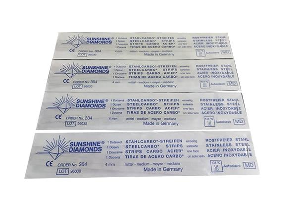 Sunshine Metal Amalgam Zımparası Tek Taraflı - 12'li Paket