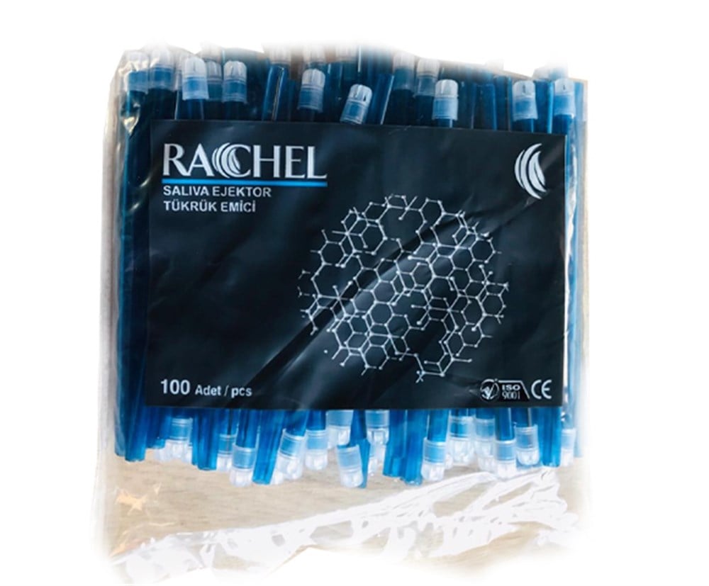 Rachel Sakşın Tükürük Emici (100'lü Paket)