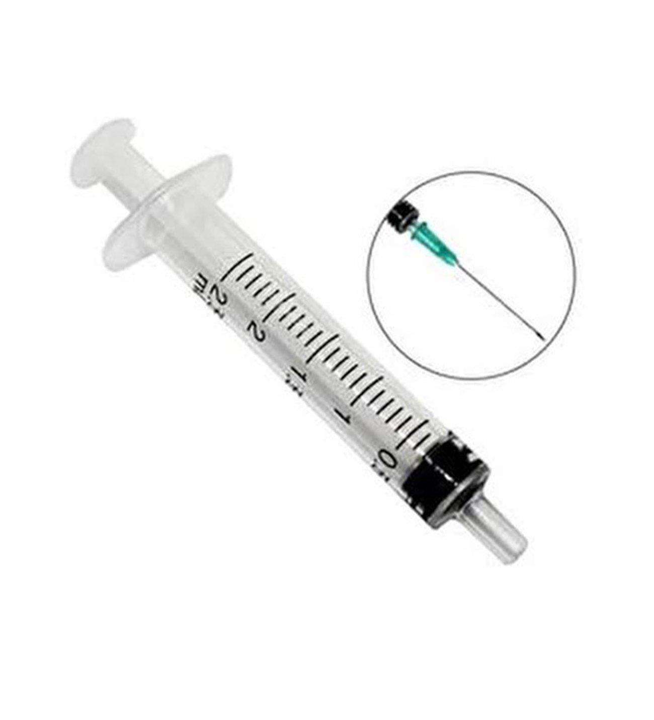 İnmed 2.5 ml (2 cc) Steril Tek Kullanımlık Enjektör - 250 Adet