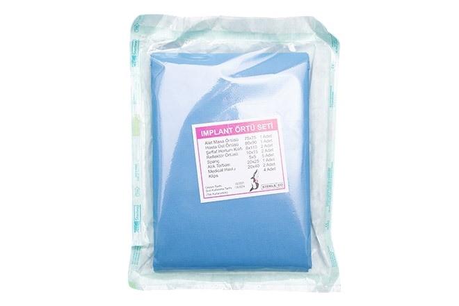 Zirve İmplant Örtü Seti - Steril, Tek Kullanımlık Cerrahi Set